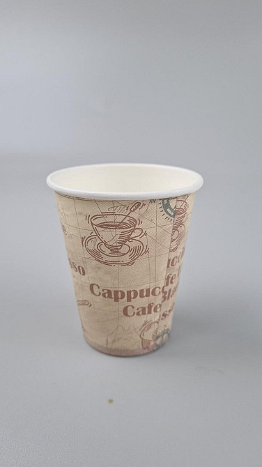 Стакан паперовий 175 мл Юніта Чашка з круасаном h7 (50 шт.) Харків - фото 2