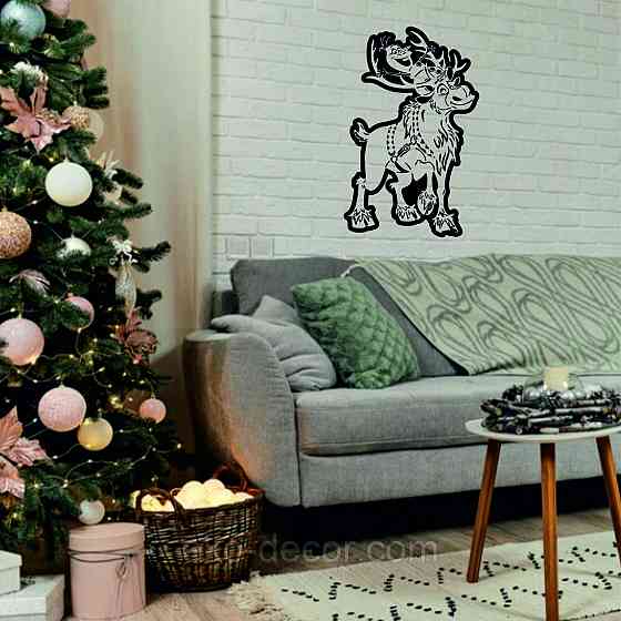 Декоративное настенное Панно «Олень», Декор на стену 110*68 см Киев