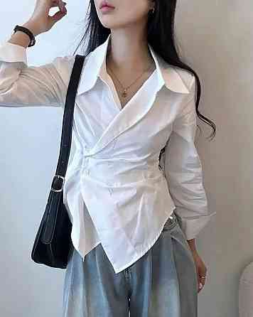 Жіноча стильна сорочка з щільного котону ( Турція ) Одеса