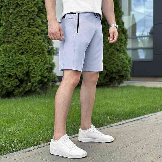 Чоловічі шорти прямого крою сірі Pobedov Vil'nyy Київ