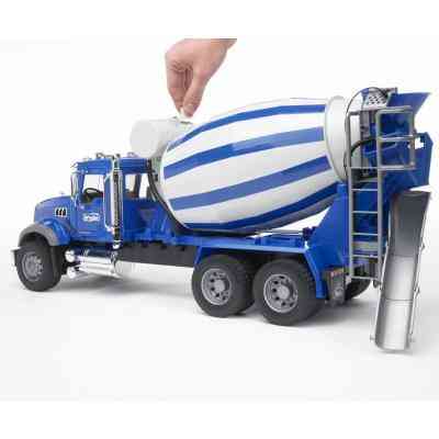 Спецтехніка Bruder бетоновіз Bruder Mack Granite М1:16 Сині (02814) Вінниця