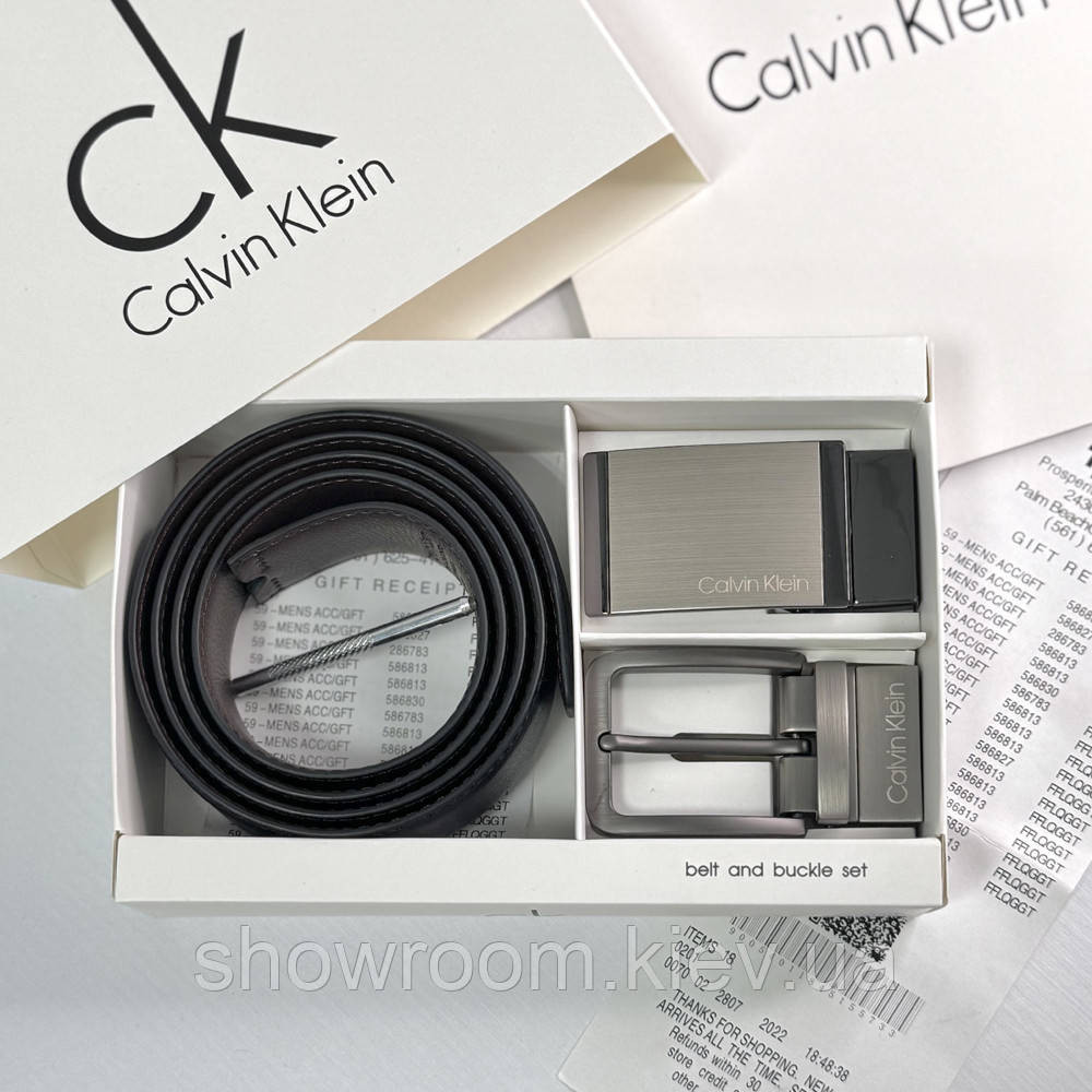 УЦЕНКА!!! Мужской подарочный набор (ремень с двумя пряжками) (409) Киев - изображение 1