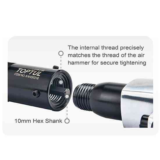 Голчаста насадка для пневмомолотка KAHA3217 TOPTUL KAHD0318 Одеса