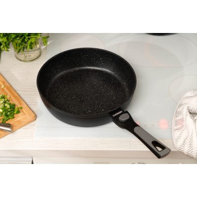 Сковорода Ardesto Gemini Bari, 26см, алюміній, чорний (AR1226B) Вінниця - фото 7