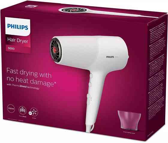 Фен Philips BHD500/00 ( Білий ) Харьков