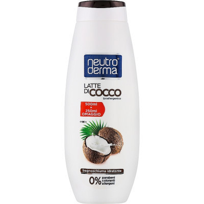 Гель для душа Neutro Derma Кокосовое молоко 750 мл (8033993194410) Винница - изображение 1