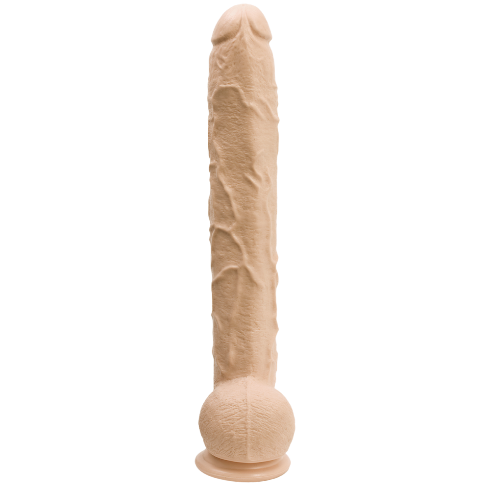 Фаллоимитатор Doc Johnson Dick Rambone Cock White, диаметр 6см, длина 42см, ПВХ Sex Aura Киев - изображение 4