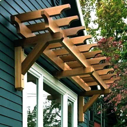 Пергола-козырёк 