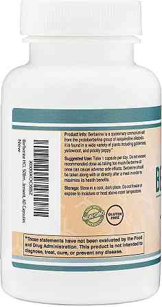 Берберин Double Wood Berberine 500 mg 60 capsules Луцк