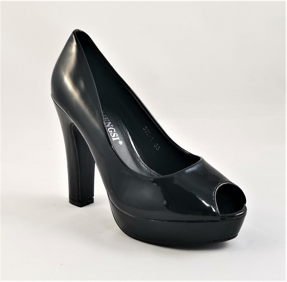 Жіночі Туфлі на Кабуці Лакові моделі (розміри: 35,36,38) - 02-1 Дніпро - фото 4