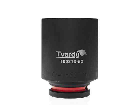 Головка ударна "Tvardy" з хром-молібденової сталі (Cr-Mo)  3/4"  6-гранна довга 52 мм Київ