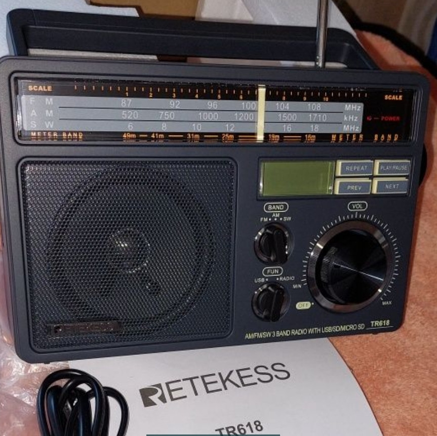 Радиоприемник Retekess TR618 Новый ! Киев - изображение 2