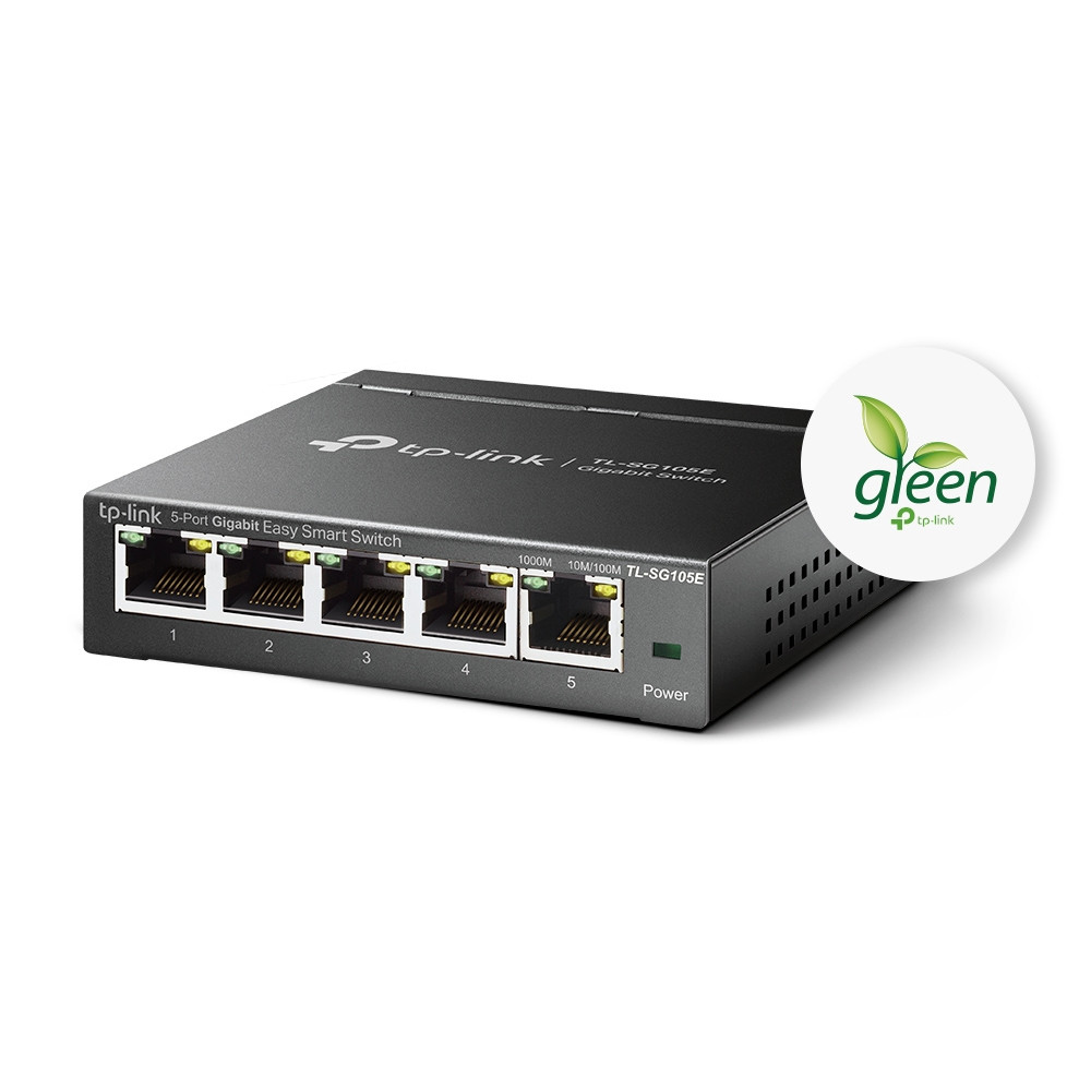 Комутатор TP-Link EasySmart TL-SG105E 5-портовий керований Київ - фото 3