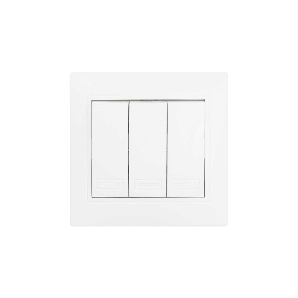 Вимикач 3-клавішний білий Valeso BW-2005 Коломыя - изображение 1