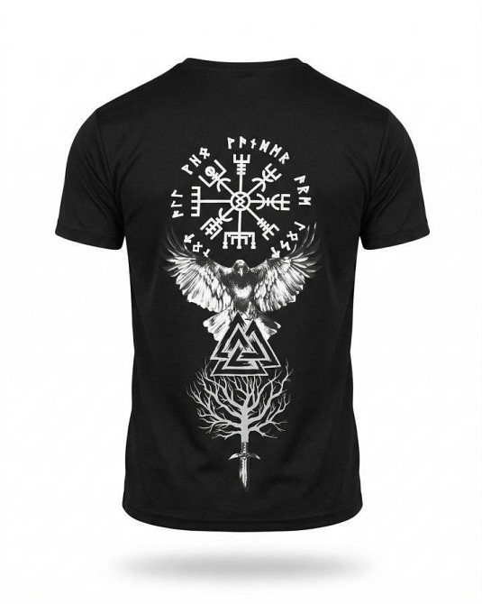 Тактична футболка SELION Voron black ТР6761 Одеса - фото 1