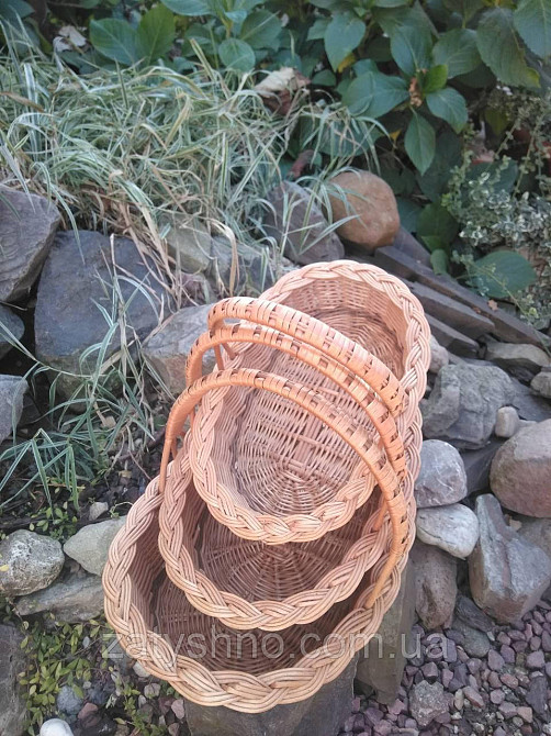 Комплект плетеных корзин Киев - изображение 6
