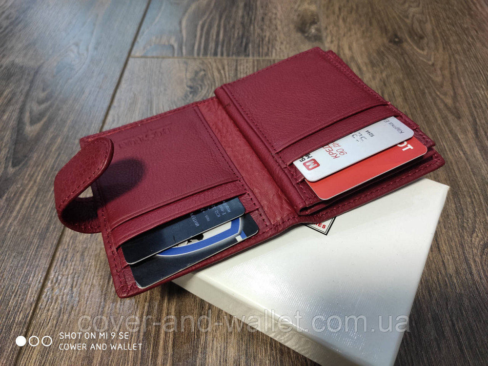 Жіночий шкіряний картхолдер для авто документів та ID карти Київ - фото 3