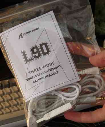 Новинка!! Безпроводные нові ігрові навушники Attack Shark L90 Київ