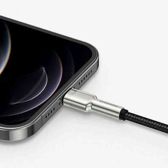 Кабель Baseus Cafule Series Metal Data Cable Type-C to iP PD 20W 1m Black Київ