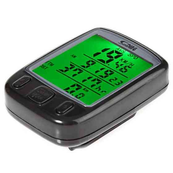 Велокомпьютер беспроводной SunDing, Спидометр на велосипед максимальной скорости, Спидометр для велика DL-48 Ивано-Франковск