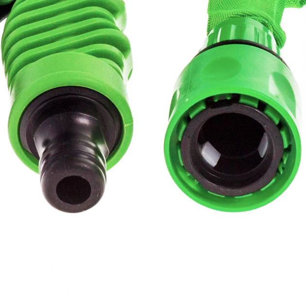 Шланг для поливу растяжний + пістолет 7 положень Magic Hose 22.5 метрів (зелений) Чернівці - фото 3