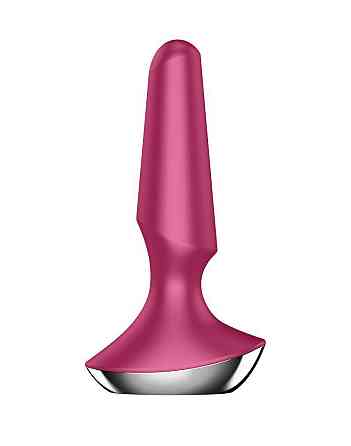 Анальна смарт-вібропробка Satisfyer Plug-ilicious 2 Berry Sex Aura Київ