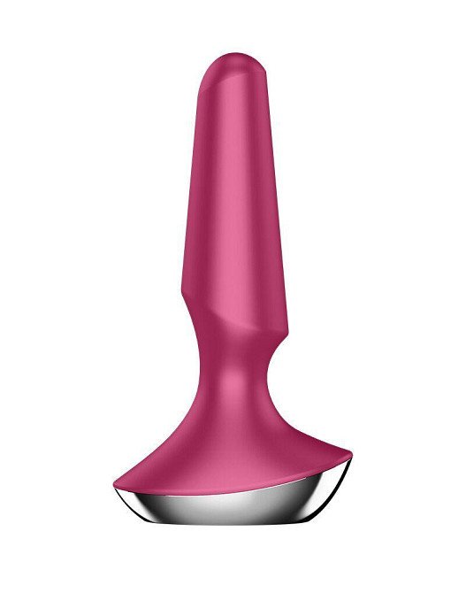 Анальна смарт-вібропробка Satisfyer Plug-ilicious 2 Berry Sex Aura Київ - фото 2