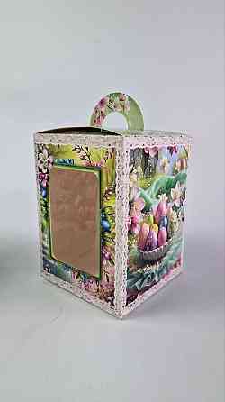 Коробка под пасхальный  Пасхи 14см *14см*18,7см  (400грм) №4 (1 шт) Харьков