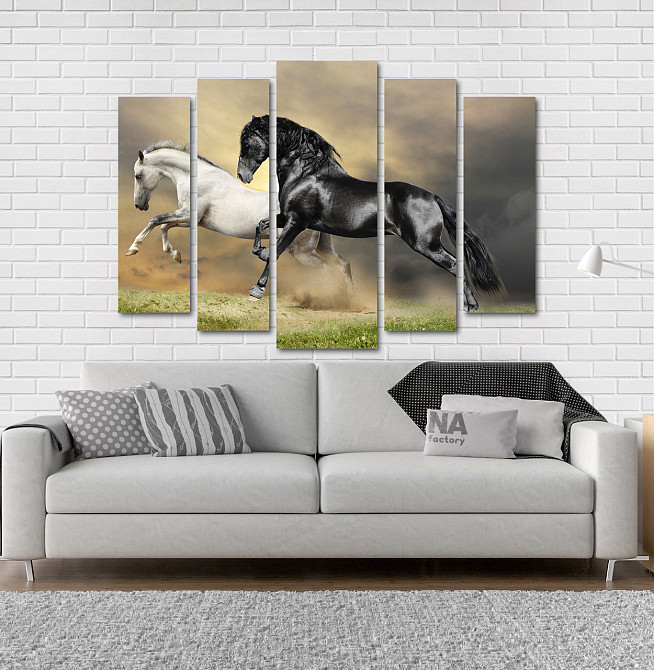 Модульна картина Коні Art-71_5 Київ - фото 2