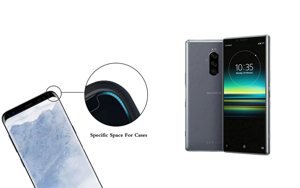 Захисне скло HyperGlass Pro для Sony Xperia 1 J9110 – максимальна чутливість та захист Київ - фото 3