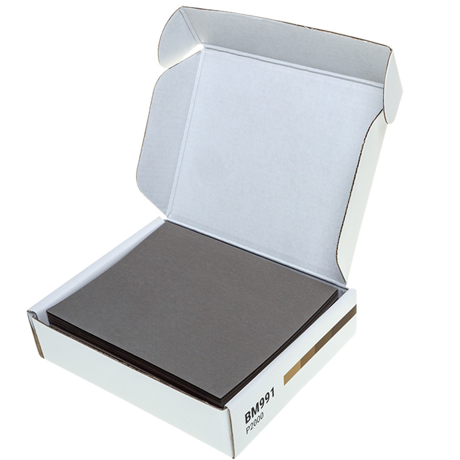 Абразивний папір водостійкий "BM991" P2500 115х140мм (ціна за уп.-200шт) коричневий APP, 40BW2500 Київ - фото 2