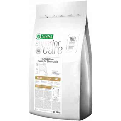 Сухий корм для собак Nature&apos;s Protection Superior Care Sensitive Skin&amp;Stomach Small Breeds 10 кг (NPSC45795) Вінниця