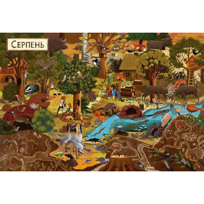 Книга Рік у лісі - Емілія Дзюбак Видавництво Старого Лева (9786176792789) Вінниця - фото 4