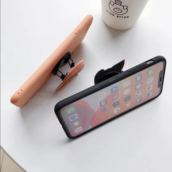 Попсокет PopSocket 3D ZucZug тримач для телефону (Серія коти, Сірий веселий кіт) Миколаїв - фото 9