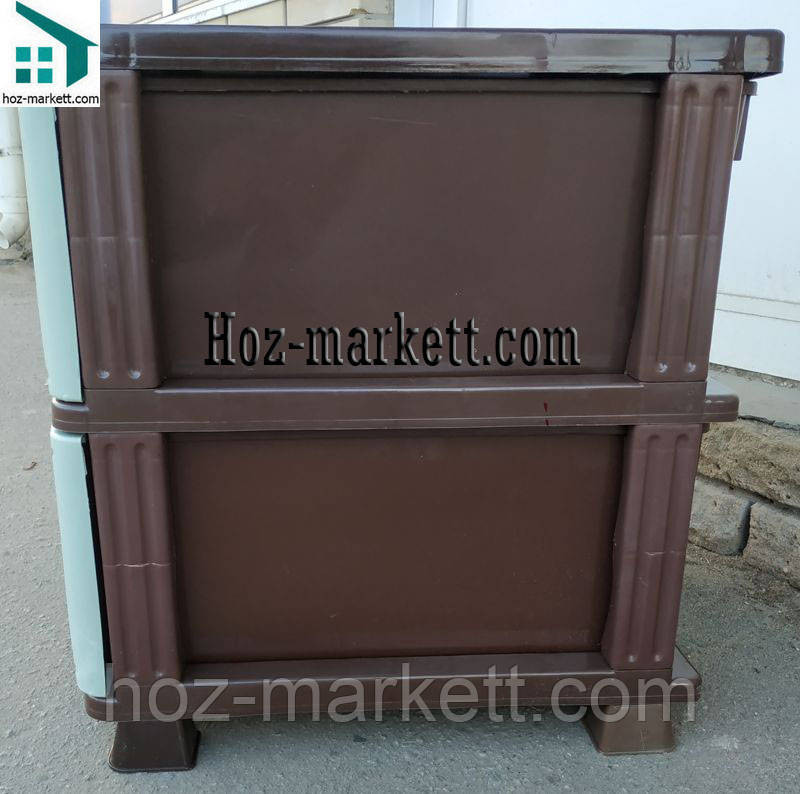 Комод пластиковий на 2 ящики Харків - фото 4