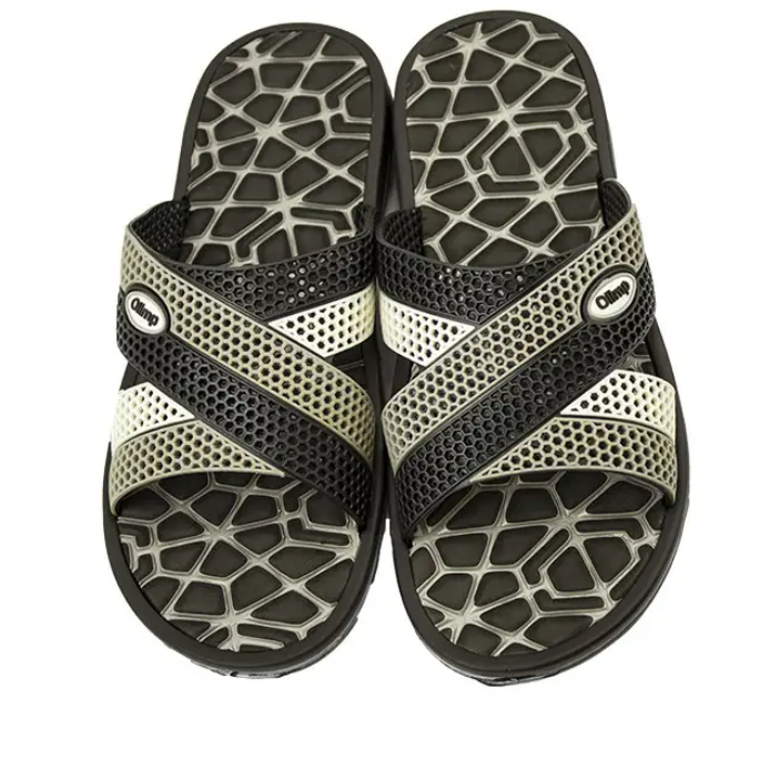 Чоловічі сірі шльопанці "Olip" Олімп спортивні для пляжу прогулянок не боятися води Одеса - фото 2