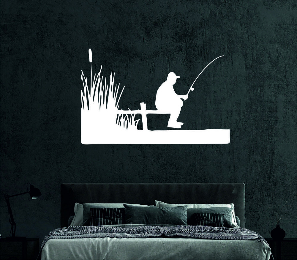 Декоративне настінне Панно «Рибак», Декор на стіну Київ - фото 2