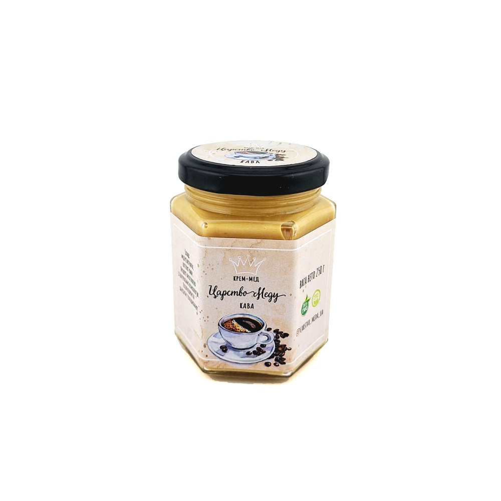 Кавовий крем мед 250 грамів Одеса - фото 4