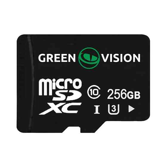 Карта памяти GreenVision microSDXC 256GB Class10 (без адаптера) Киев