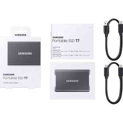 Накопитель SSD USB 3.2 4TB T7 Samsung (MU-PC4T0T/WW) Винница