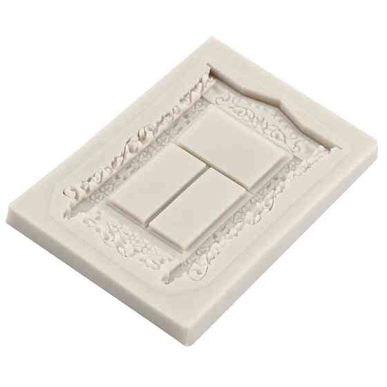 Молд силиконовый Окно 78 на 56 см серый Киев