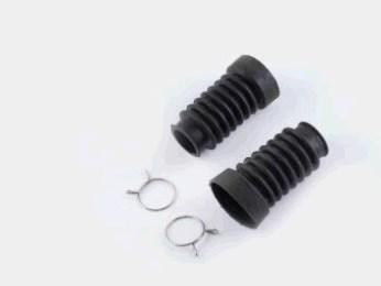 Гофри передньої вилки (пара) L-8 см, d-27mm, скутер D-45mm Ямаха Йог 50 3KJ (диск) Мукачево - фото 1