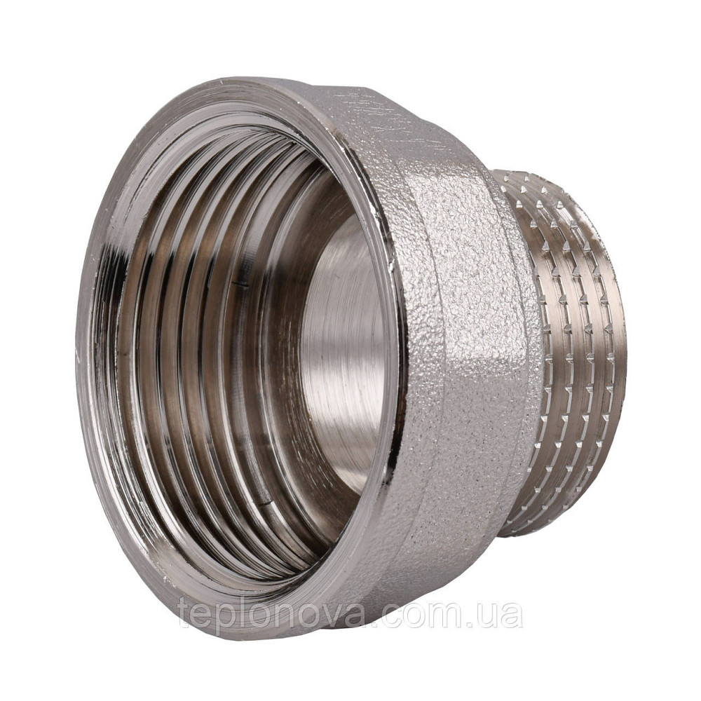 Перехідник редукційний 1 1/4| х1" ВН нікельований восьмигранний NK653O OPTIMUM Чернівці - фото 2