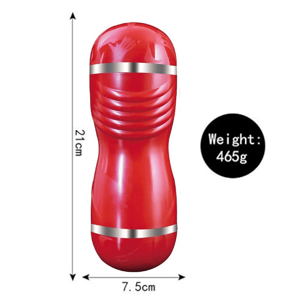 Мастурбатор с двумя входами OYO - Double Pump RED, YQM-205 RED Sex Aura Киев - изображение 9