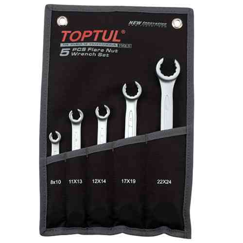 Набір ключів розрізних TOPTUL 5 шт. 8-24 мм (чохол) GPAQ0502 Одеса
