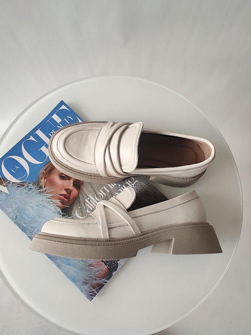 SANTINI Туфлі жіночі SANTINI -110 молочні (весна-осінь, шкіра натуральна) (5157) Коломия - фото 2