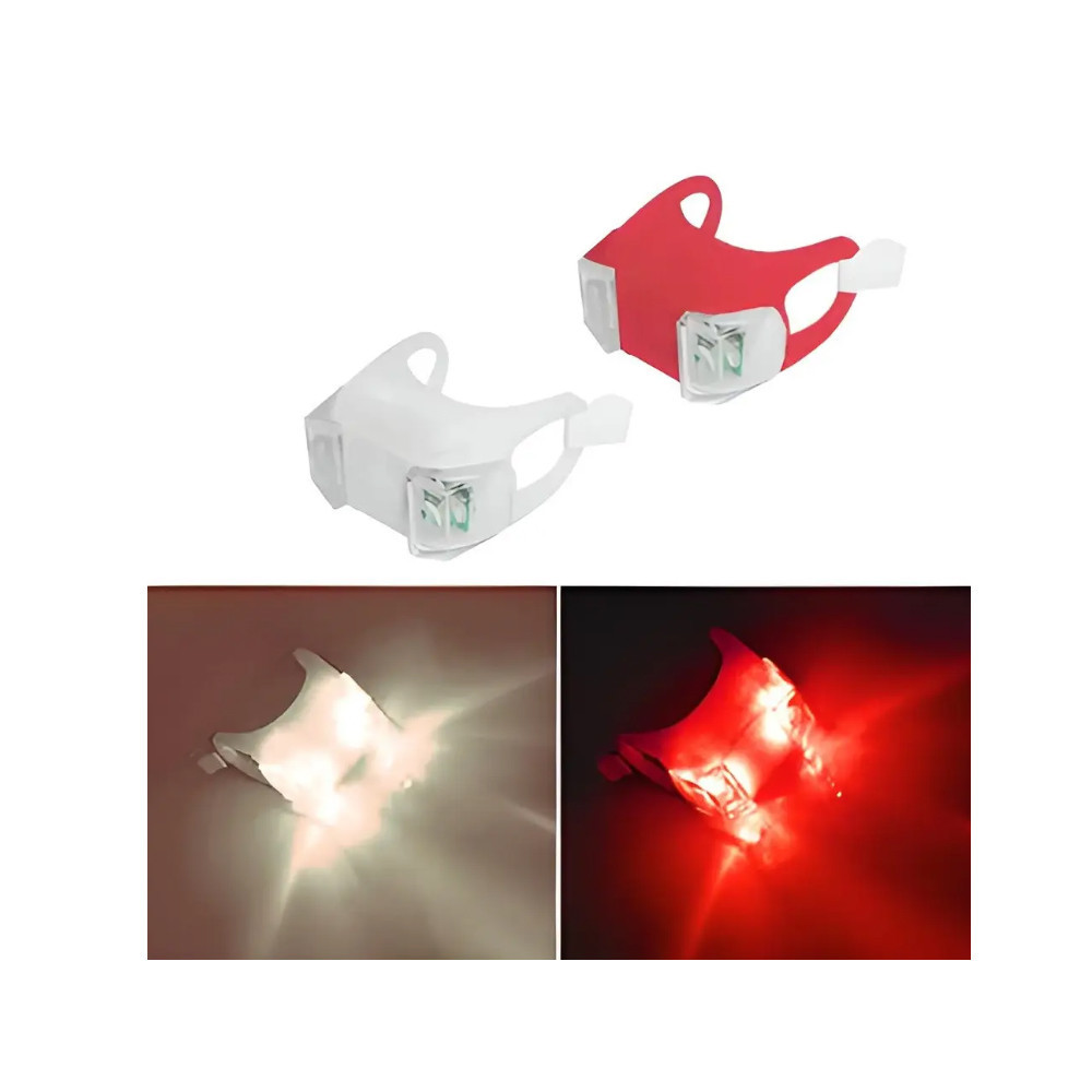 Набір маячків ліхтариків для велосипеда. Бровари - фото 1