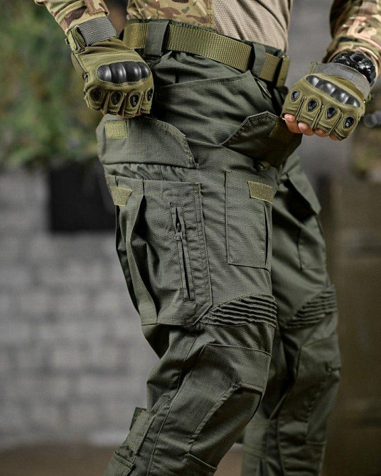 Штурмові тактичні штани misterioso g3 олива ДЛ6499 Одеса - фото 5