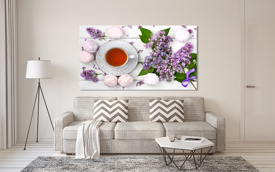 Картина полотно у вітальню / спальню  Бузок  MLP_367 ( 60х30см ) 60x100 см Київ - фото 2