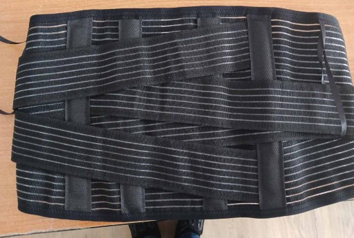 Корсет пояснично-хрестий, 6 ребер жорсткості, висота 26 см - Ersamed SL-270 Дніпро - фото 4